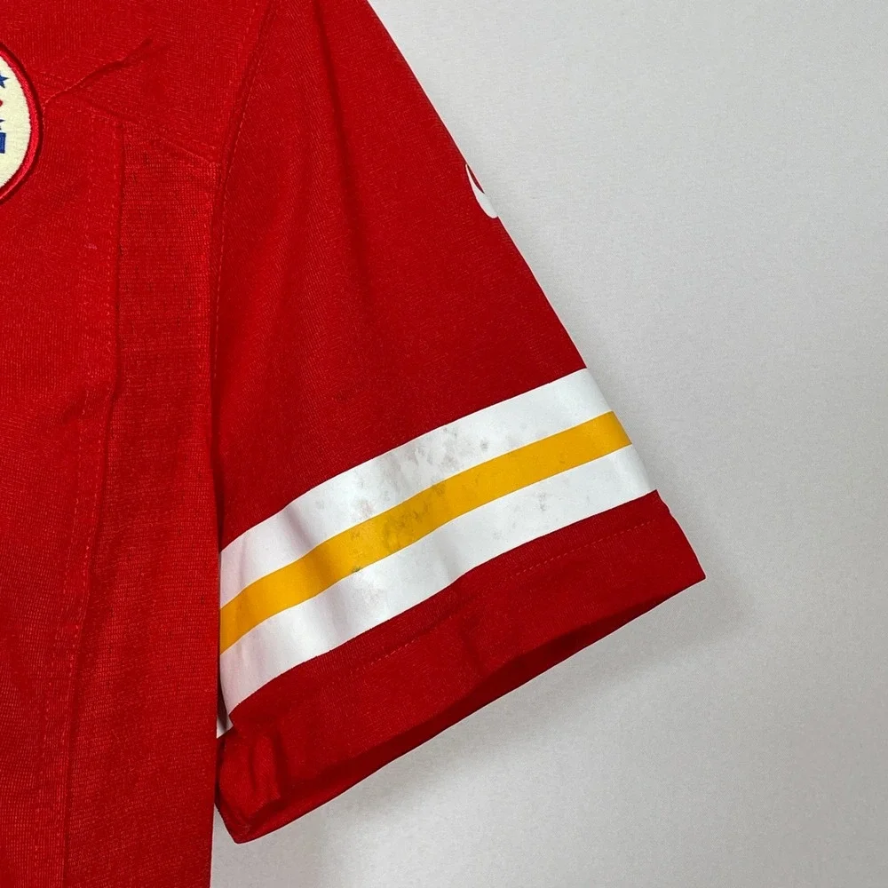 Travis Kelce #87 Kansas City Chiefs NFL Nike Red Game Jersey Women's XL